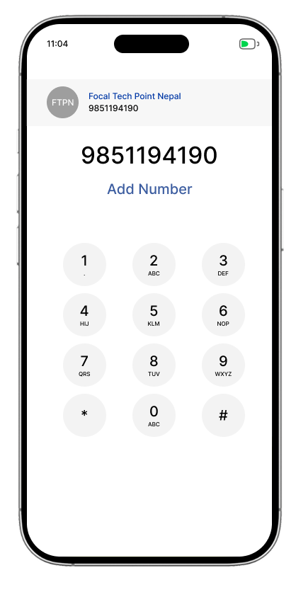 Contact us via phone - Support ticket system